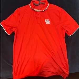 University of Houston Red Nike Polo Shirt